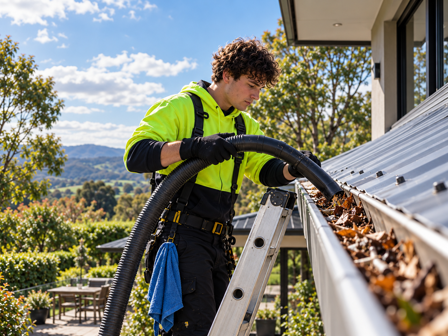 Gutter cleaning